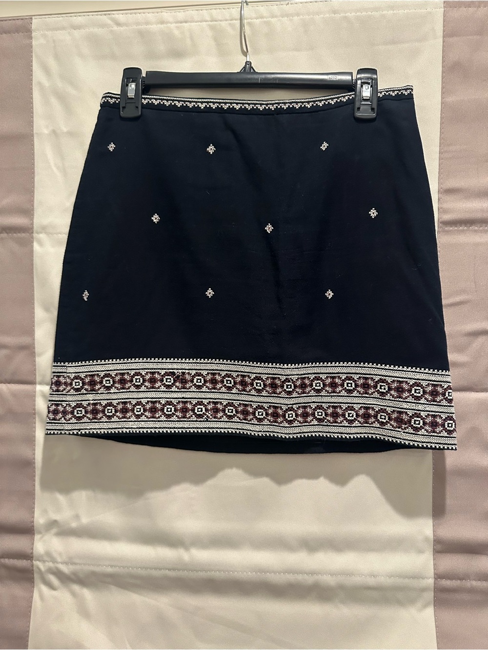 Women’s Black Madewell Embroidered Mini Skirt